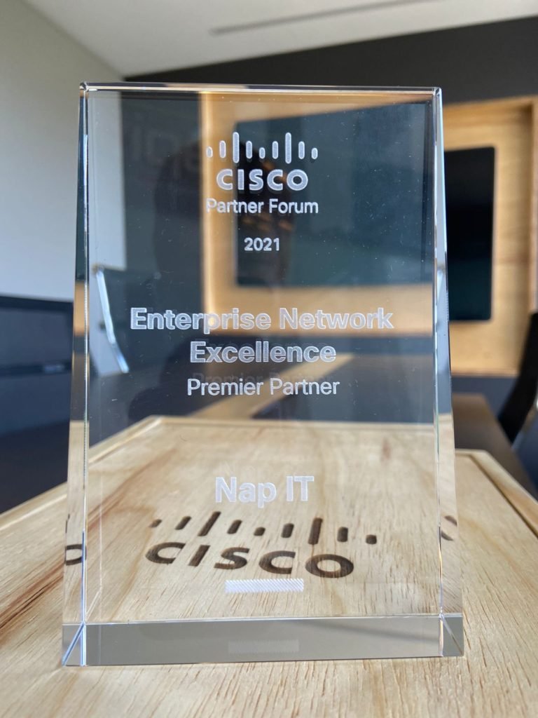 Nap IT conquista prêmio Enterprise Network Excellence da Cisco 1 Nap IT - Prêmio Enterprise Network Excellence