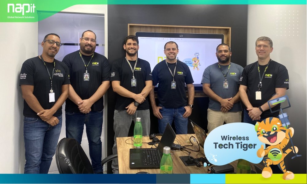 Colaboração: Klaus Engelmann fala sobre como crescer e se desenvolver profissionalmente 3 Wireless Tech Tiger Team - Nap IT